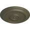 Ekena Millwork Traditional Ceiling Medallion (Fits Canopies up to 2 3/4"), Hand-Painted Witch Hazel, 12"OD x 1"P CM12TRWHF - alternate 4